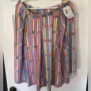 LuLaRoe multicolor skirt